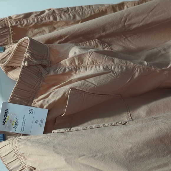 Sonoma Beige Jogger Pants - Picture 4 of 4